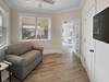 Twin sleeper sofa with private flat screen T.V, outside of secon