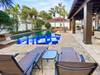 Private pool and hot tub with brand new furniture