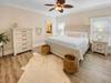 Second floor king bedroom with private bath