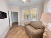 Twin sleeper sofa with private flat screen T.V, outside of secon