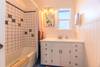 Full bath is just next door to the master bedroom