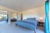 This large bedroom offers lots of closet space!