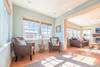 The den and living areas are perfect for entertaining