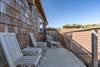 This balcony is just off the upstairs master suite