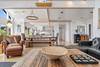 The open floor plan is perfect for hosting friends & family