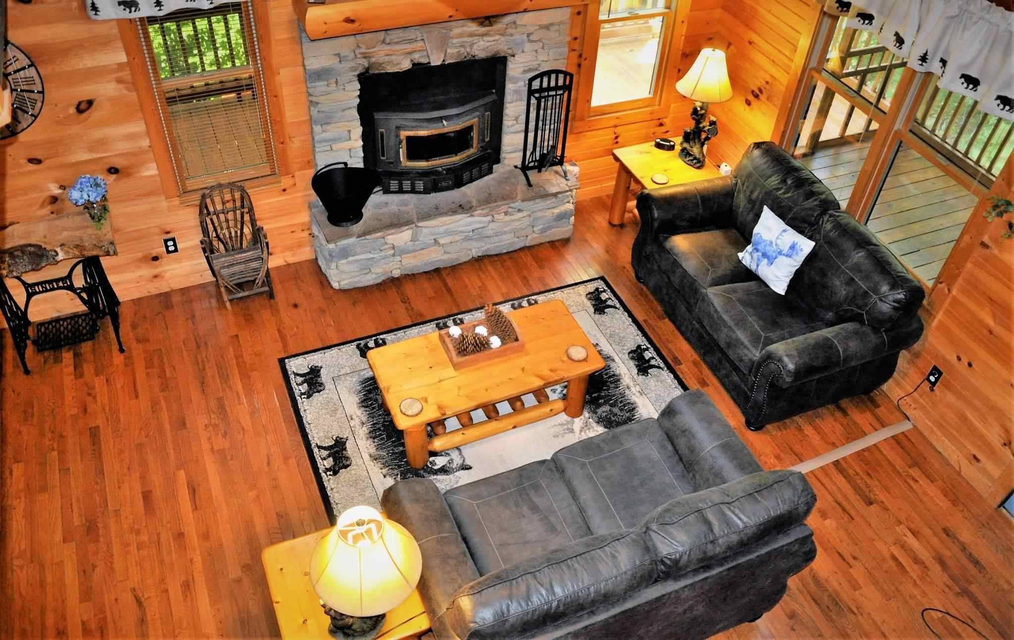 Wilderness Retreat Blairsville Ga Cabin Rental 4 Guests Under