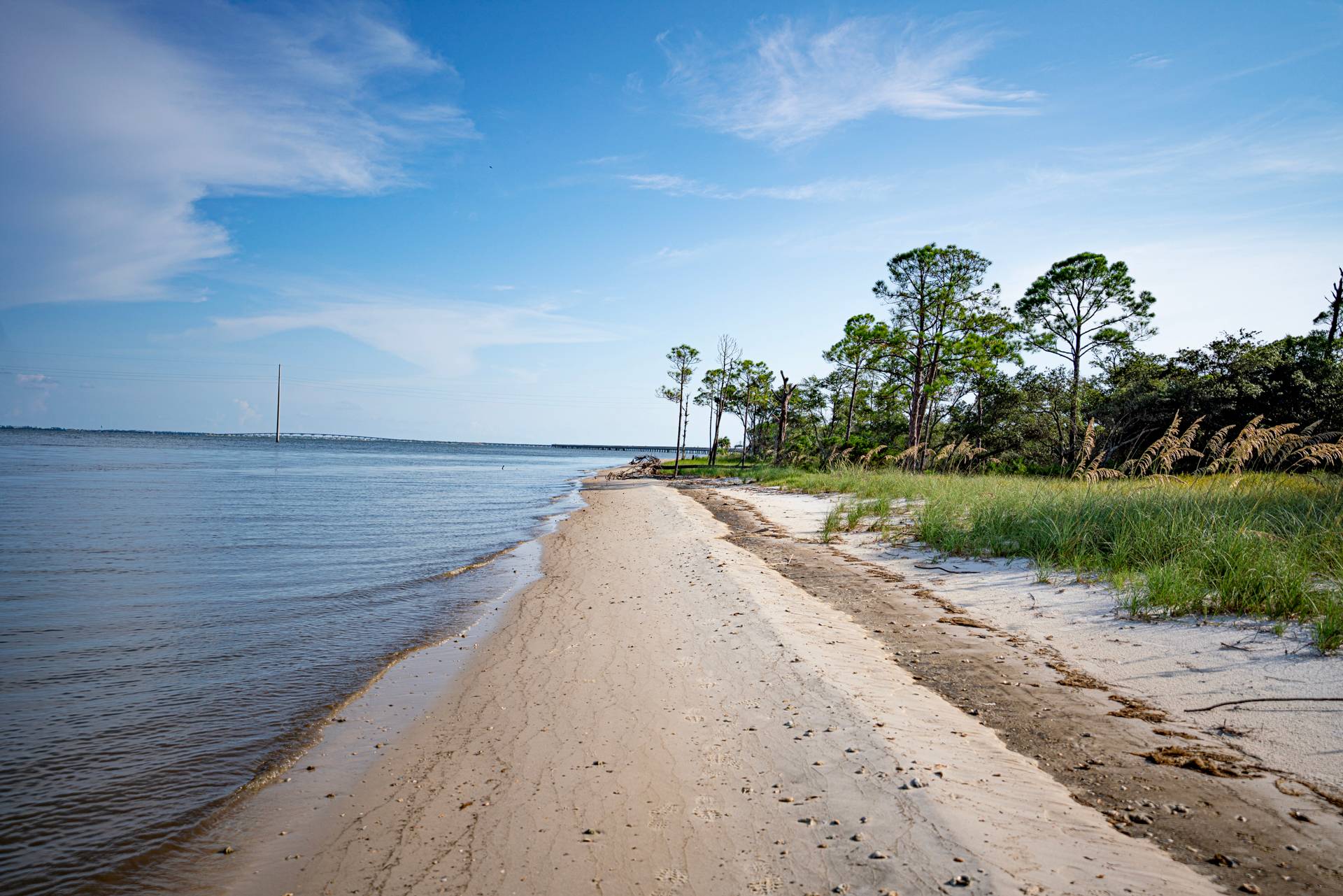 Beaches of Cat Point looking West