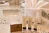 All bathrooms will have travel soaps and fresh towels.