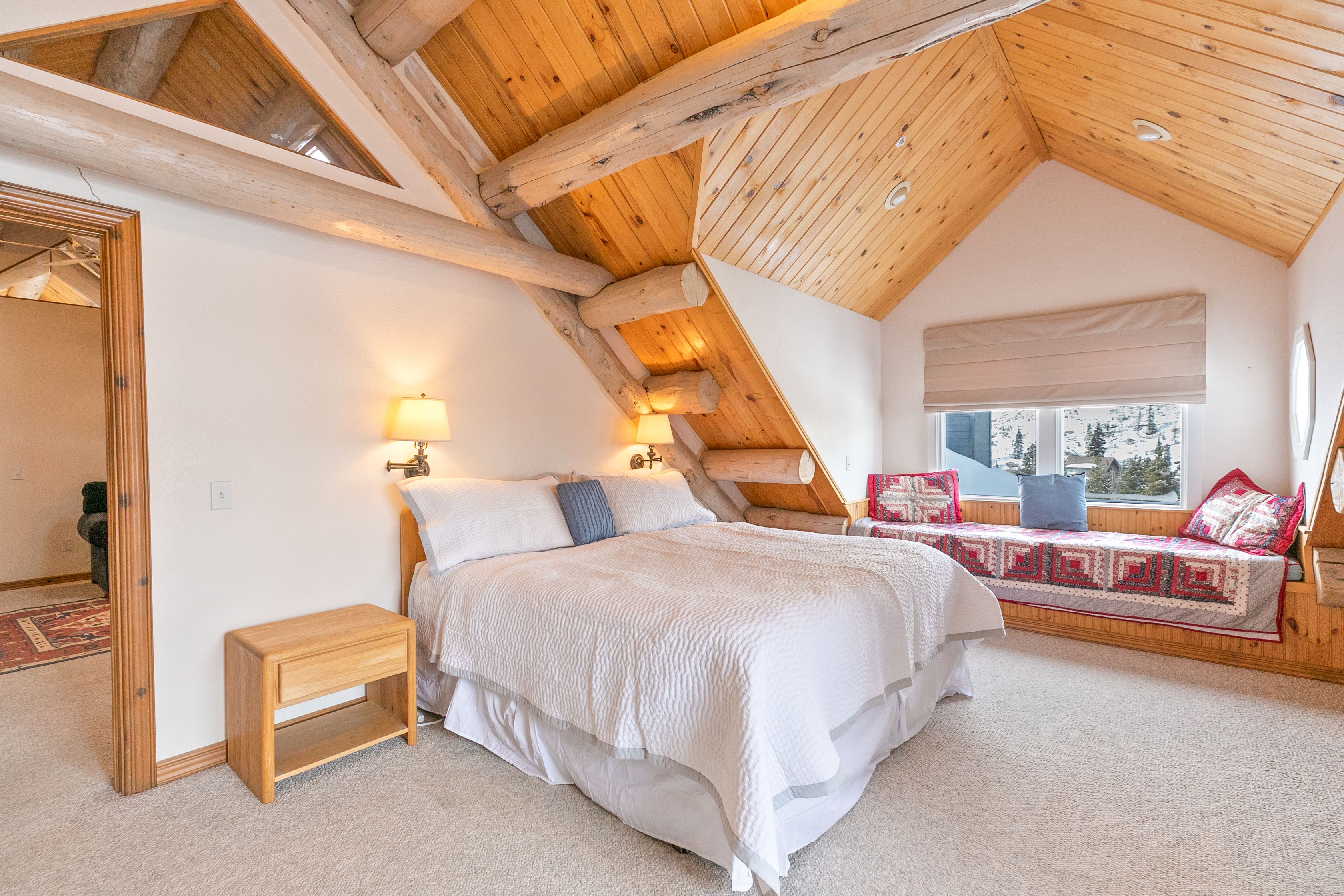 Swan Valley Estate Classic Log Home Summit Mountain Rentals