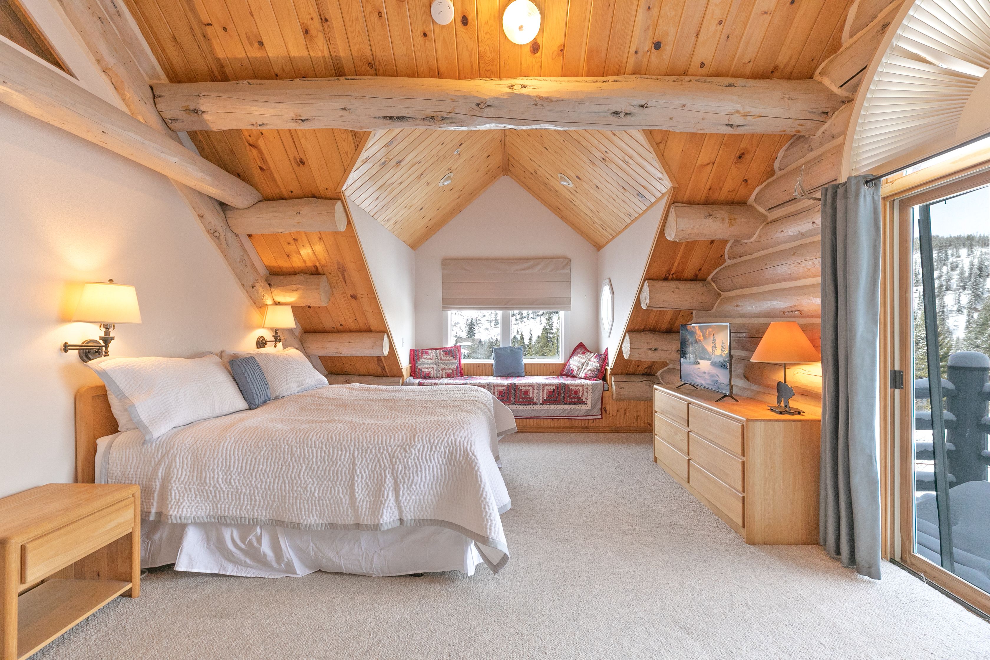 Swan Valley Estate Classic Log Home Summit Mountain Rentals