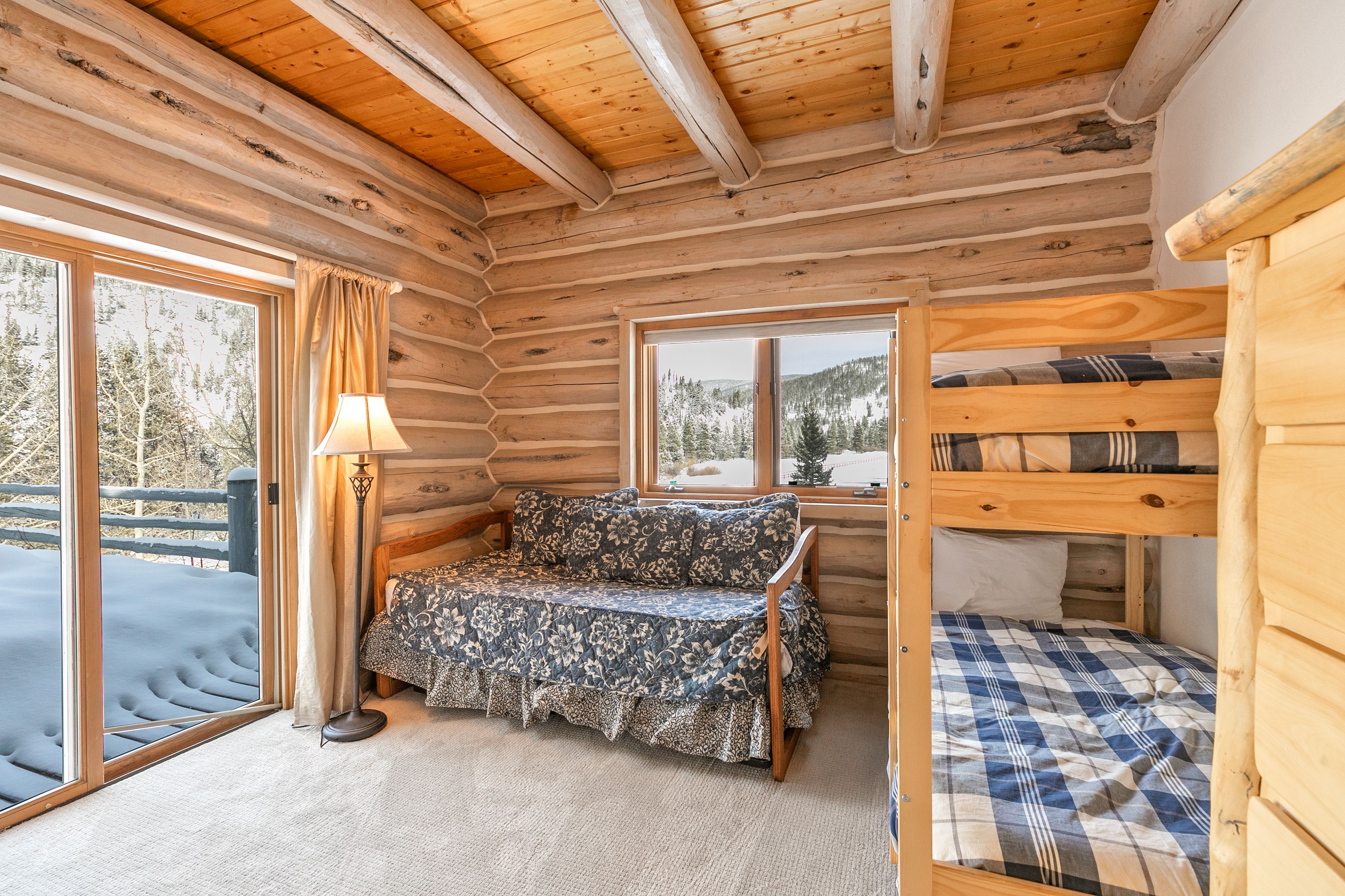 Swan Valley Estate Classic Log Home Summit Mountain Rentals