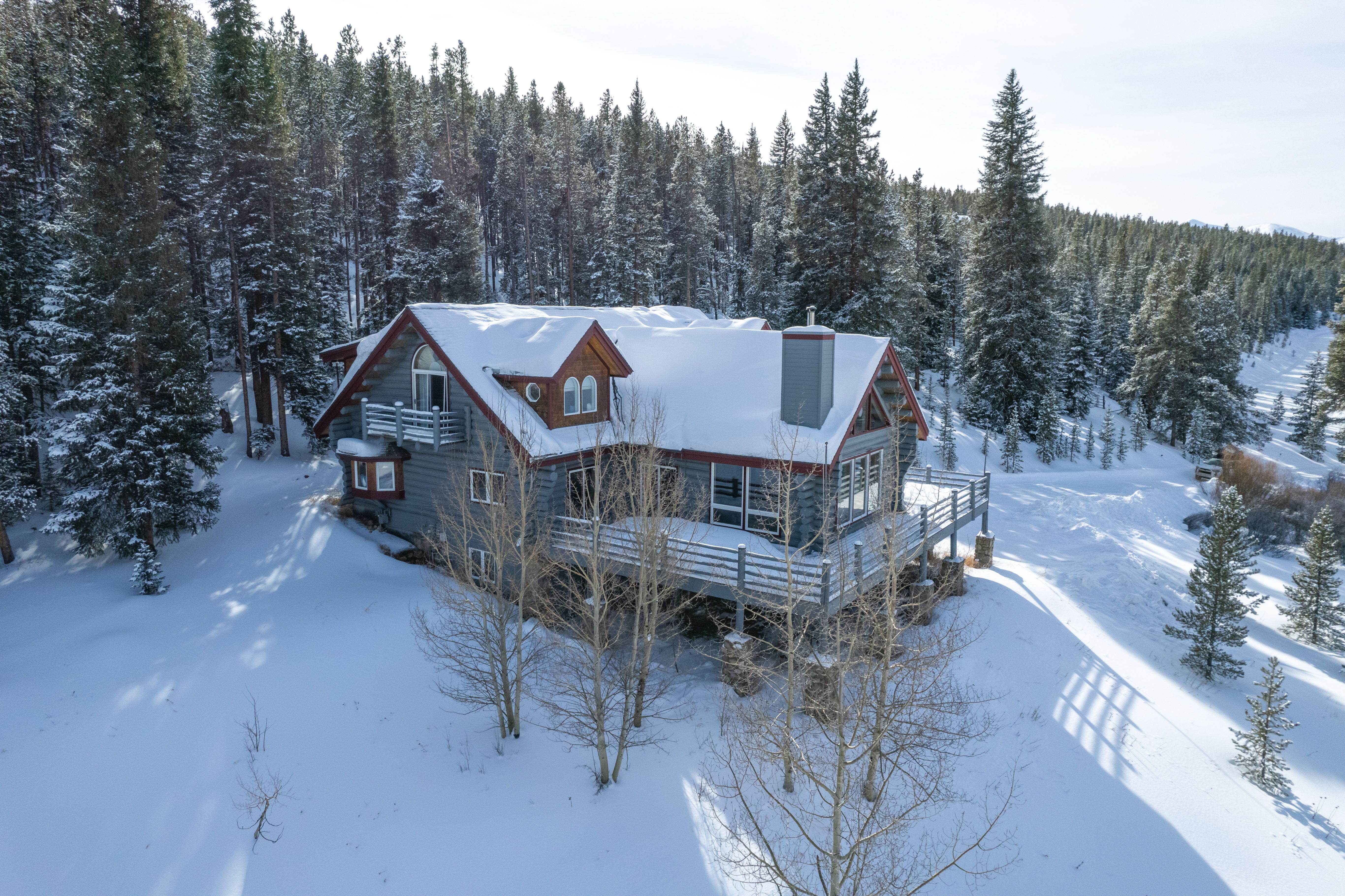 Swan Valley Estate Classic Log Home Summit Mountain Rentals