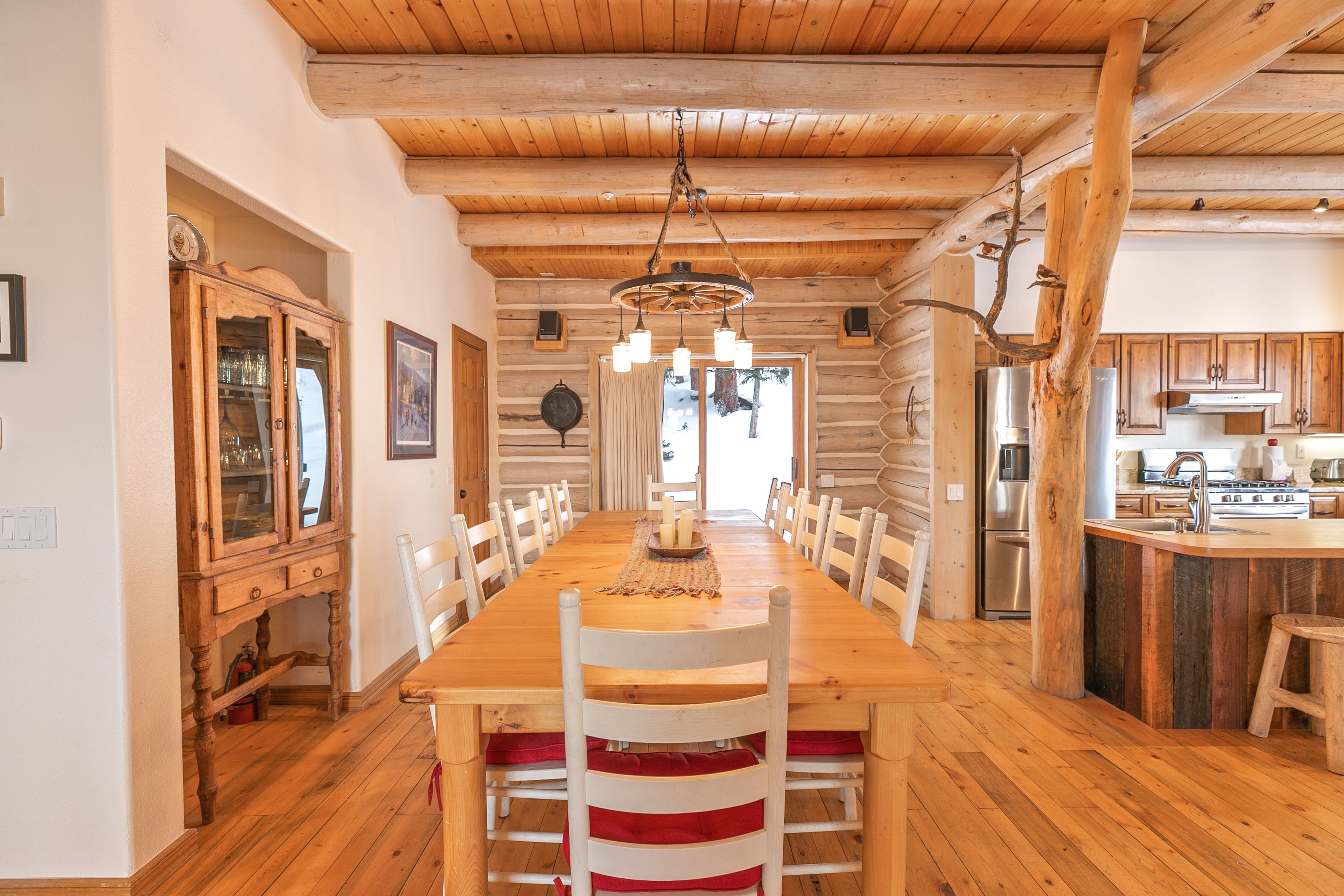 Swan Valley Estate Classic Log Home Summit Mountain Rentals