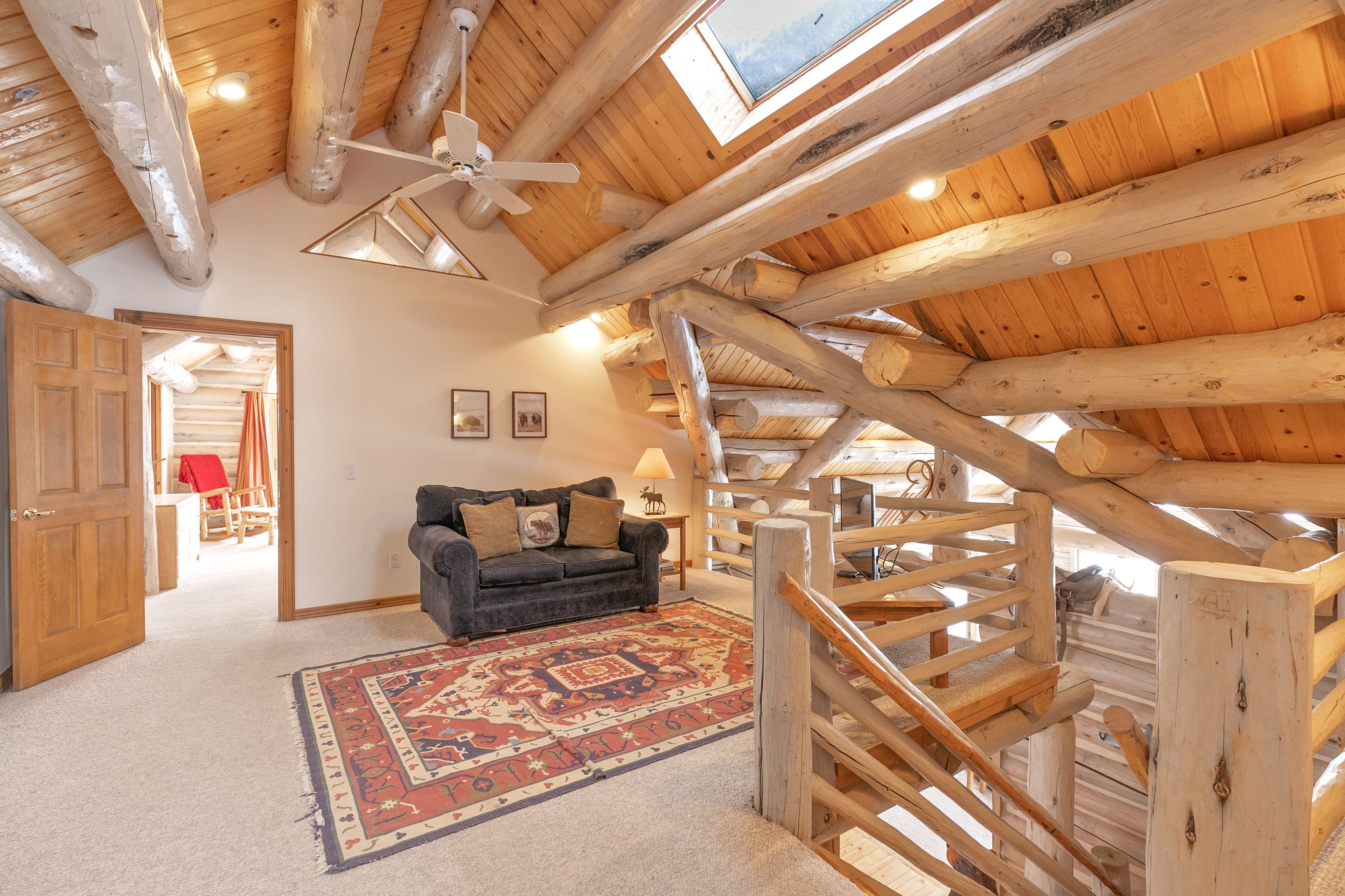 Swan Valley Estate Classic Log Home Summit Mountain Rentals