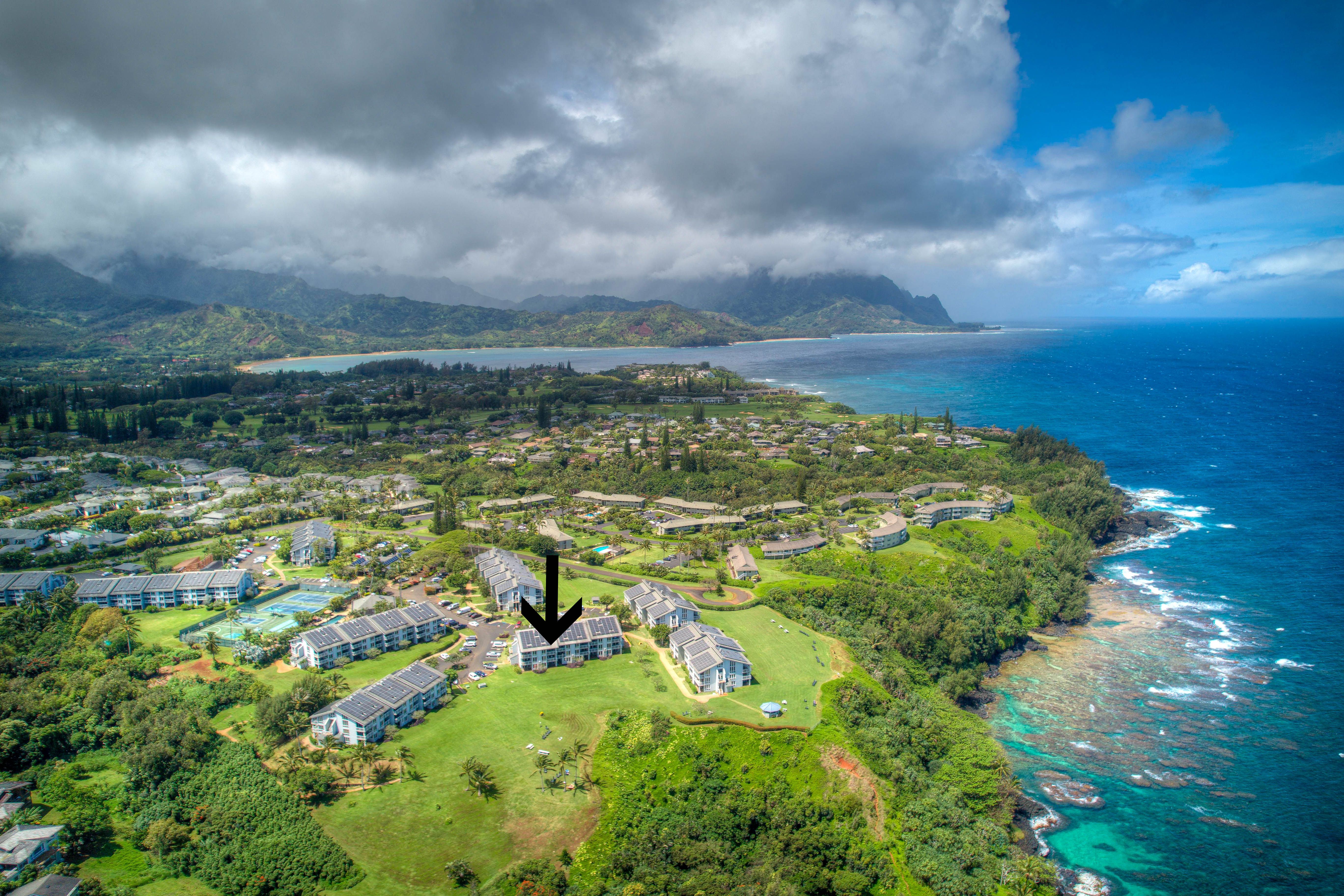 Cliffs at Princeville 7302 Ocean Bluff Garden Island Properties