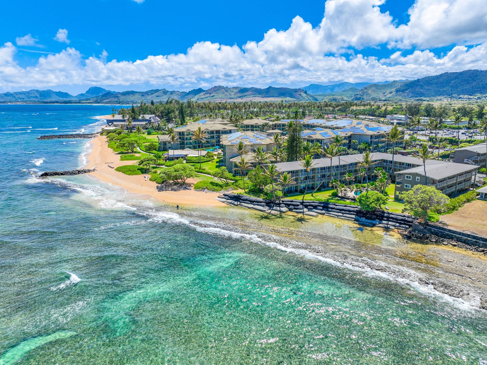 Kauai Kailani #308, Oceanfront, AC, 3rd/Top Floor | Garden Island ...