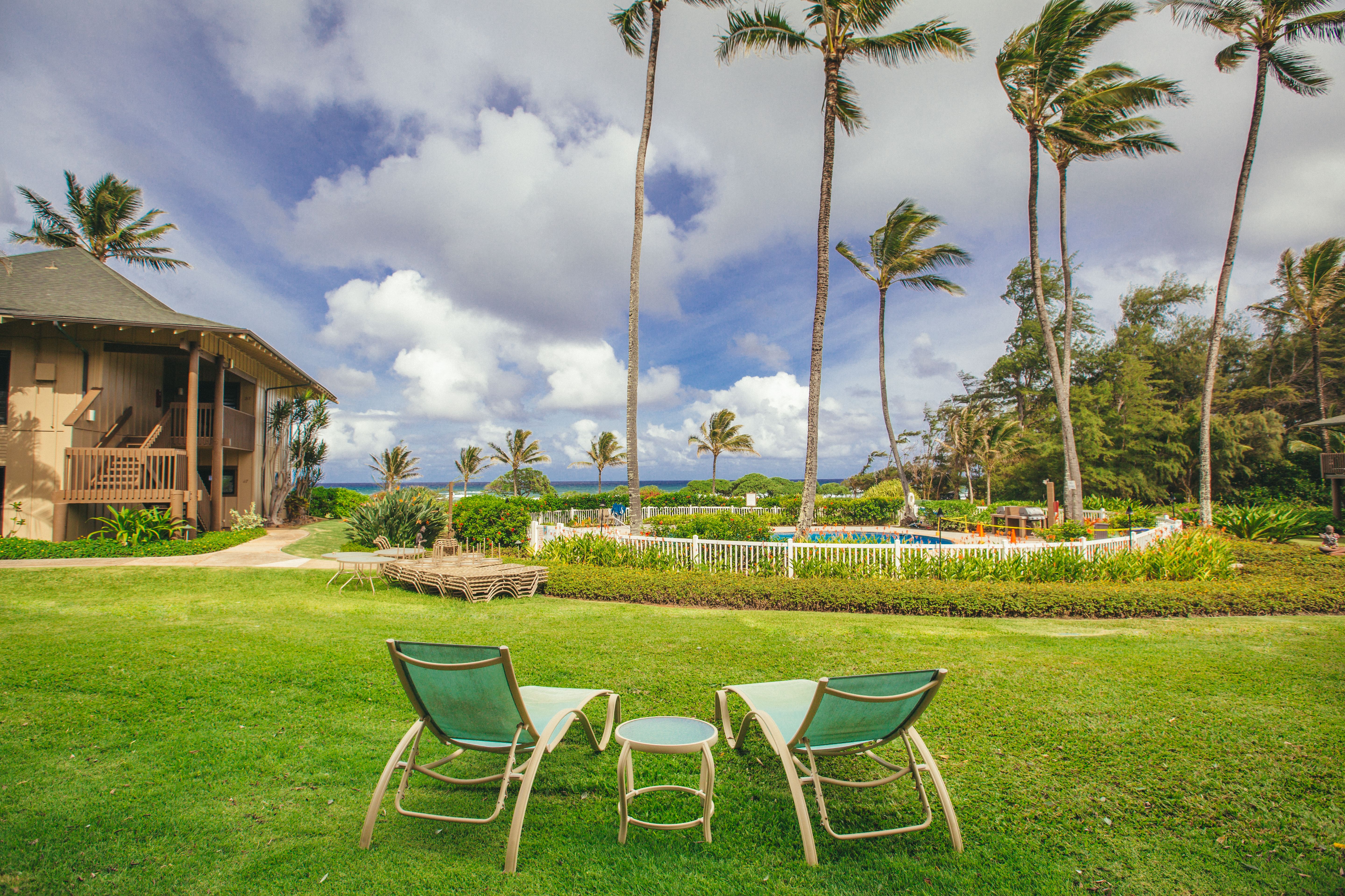 Kaha Lani Resort 109, Ocean View, Ground Floor Garden Island