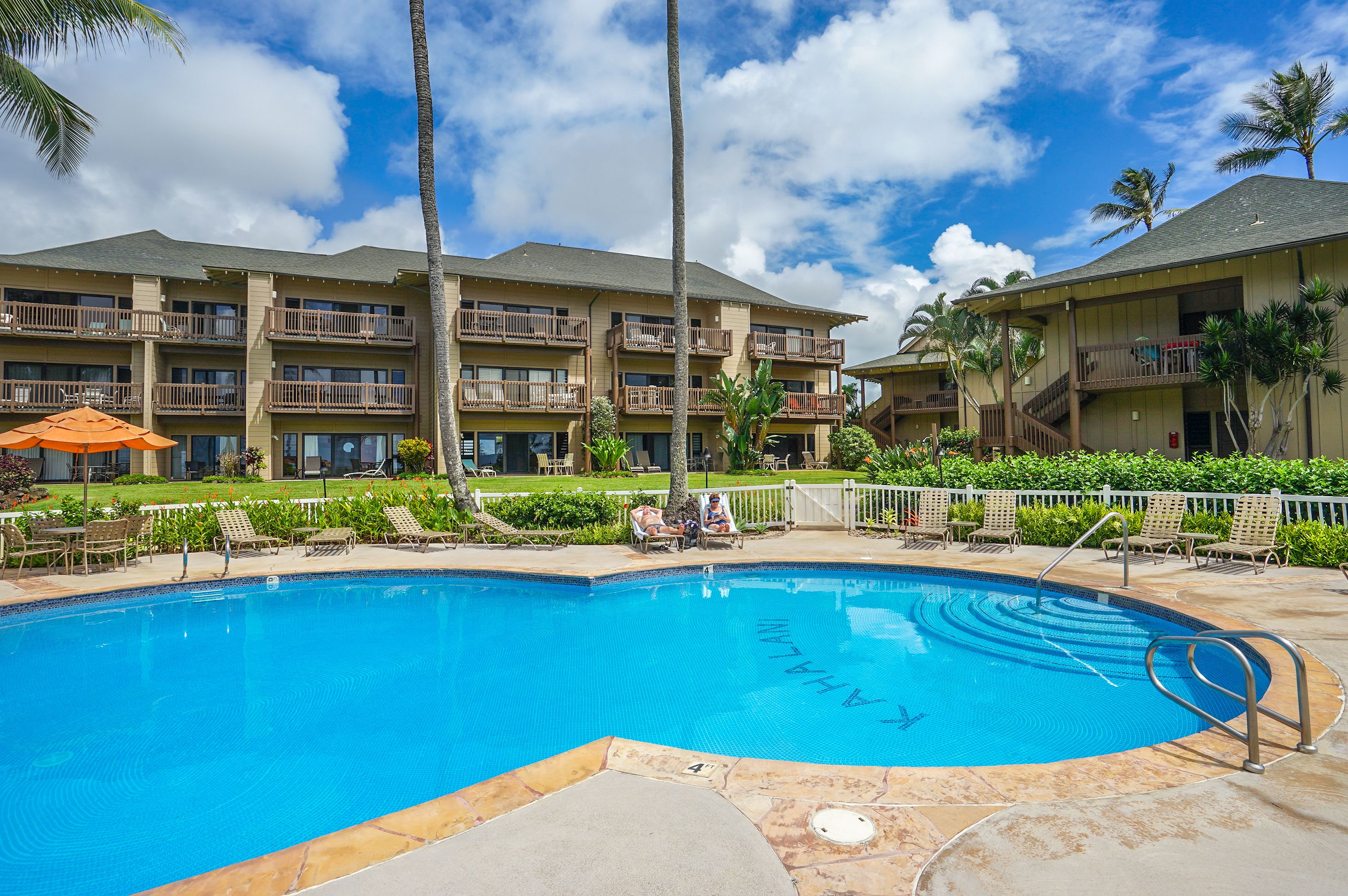 Kaha Lani Resort 109, Ocean View, Ground Floor Garden Island