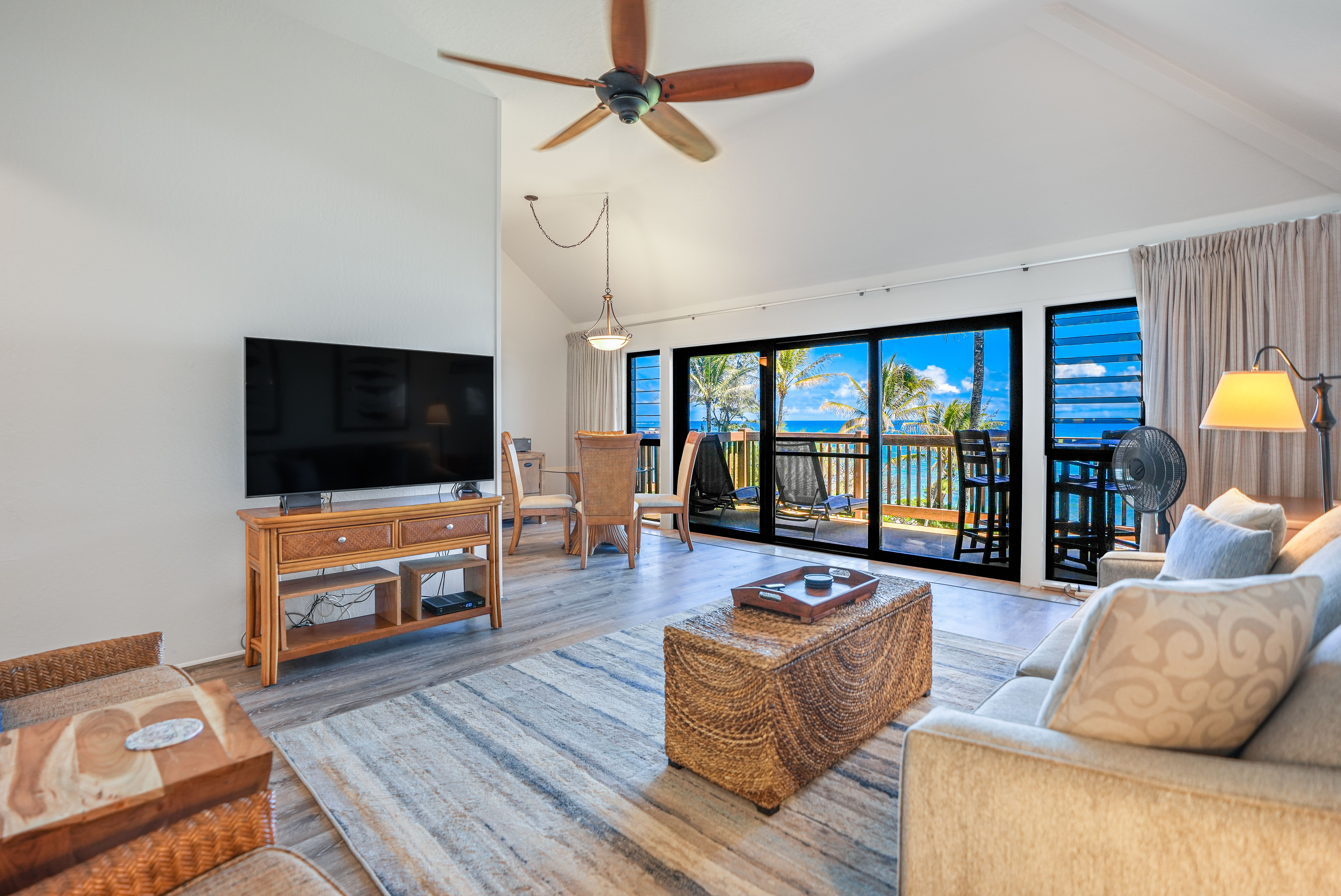 Kaha Lani Resort #325, Oceanfront, 3rd Floor | Garden Island