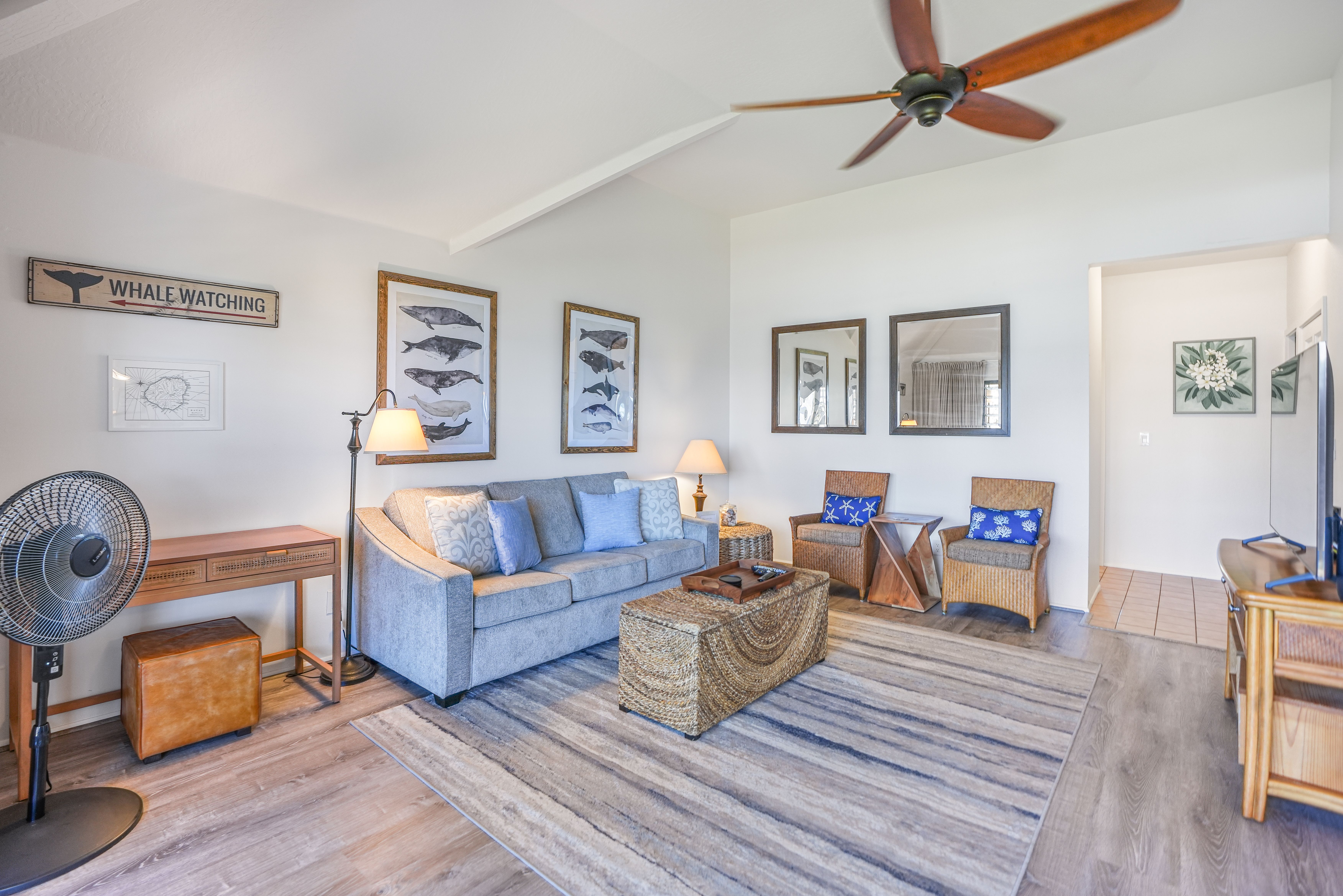 Kaha Lani Resort 325, Oceanfront, 3rd Floor Garden Island Properties & Kauai Vacation Rentals