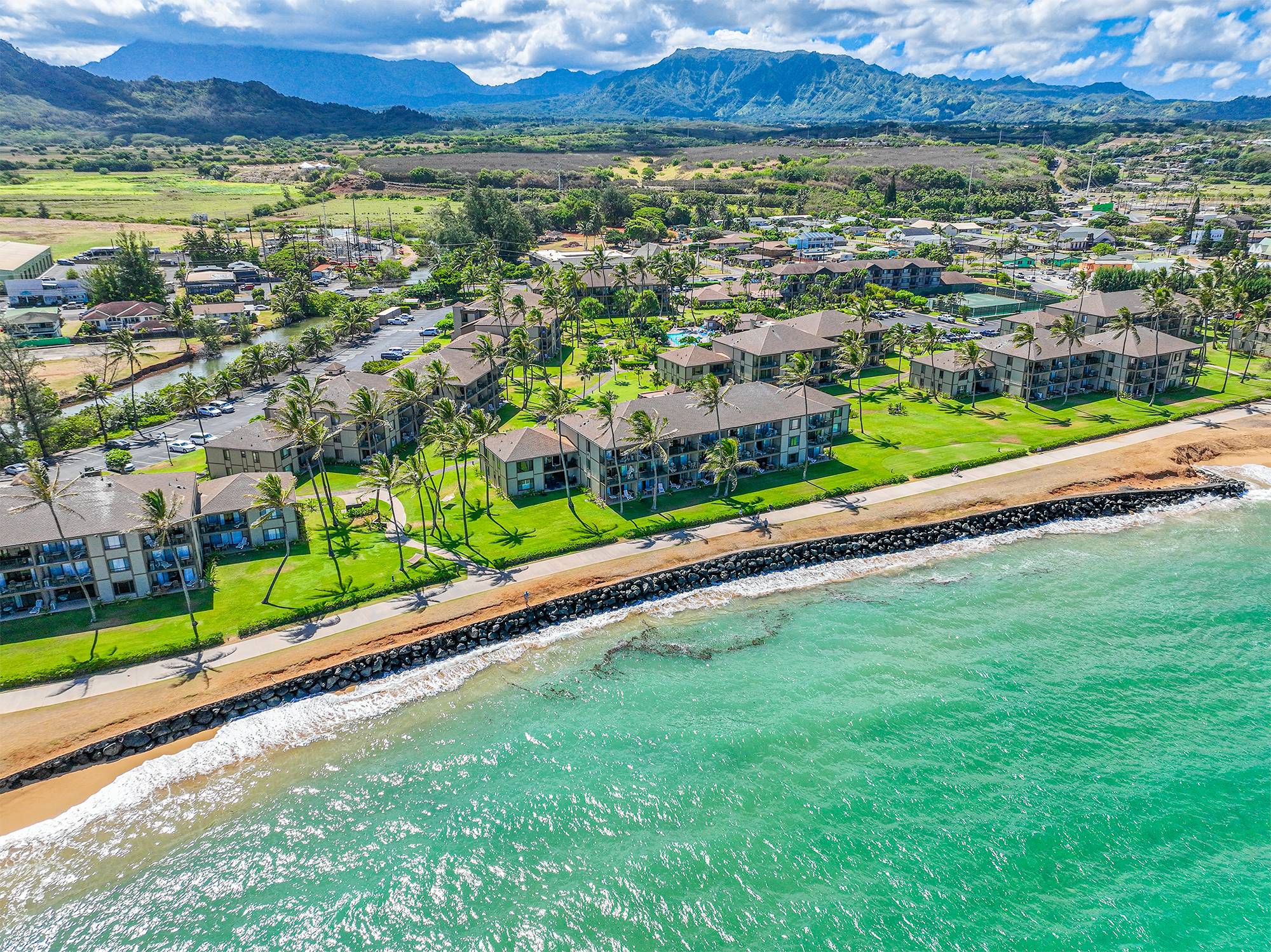 Pono Kai Resort B304 Oceanfront, Top Floor | Garden Island Properties ...