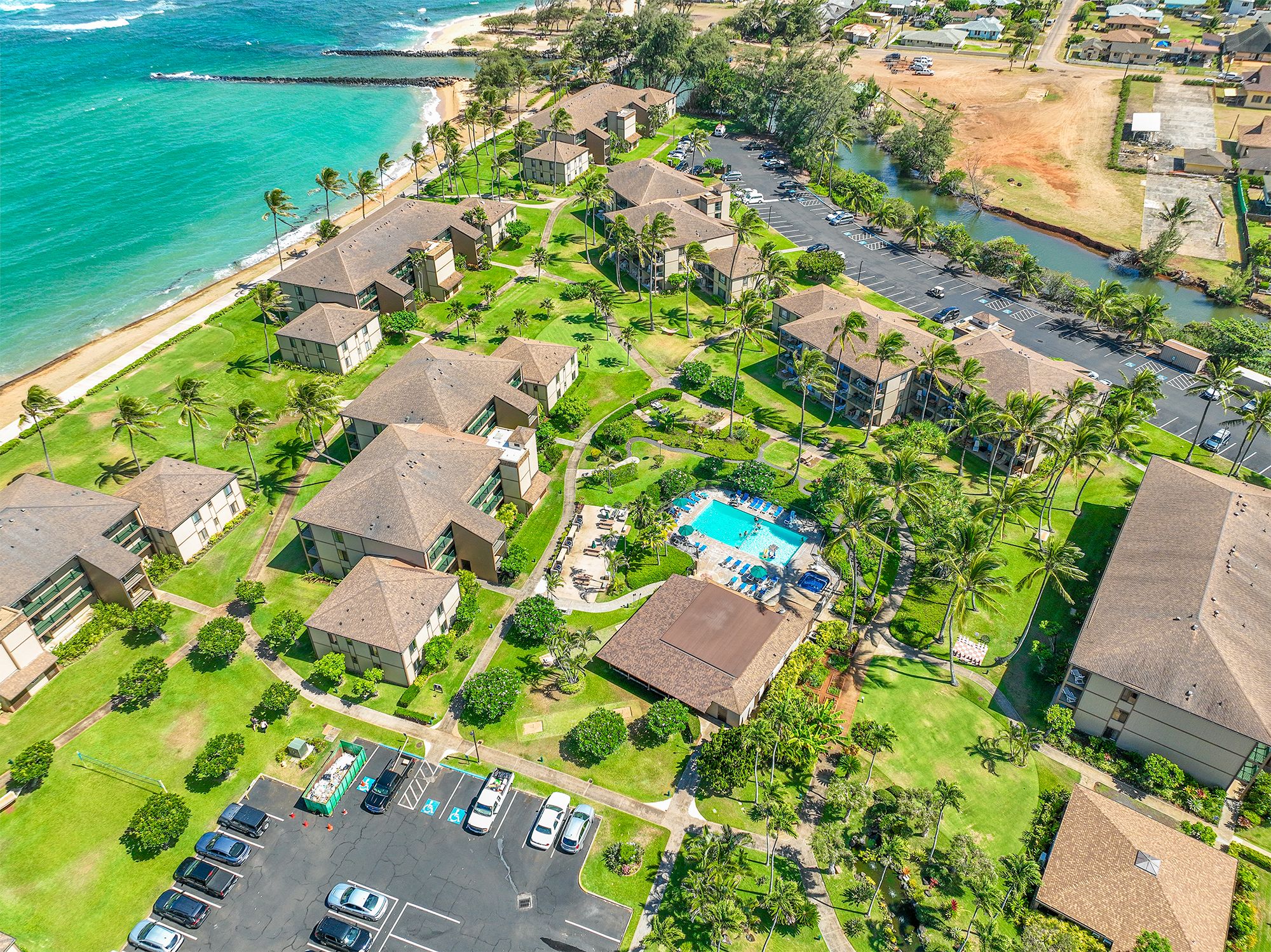 Pono Kai Resort B304 Oceanfront, Top Floor | Garden Island