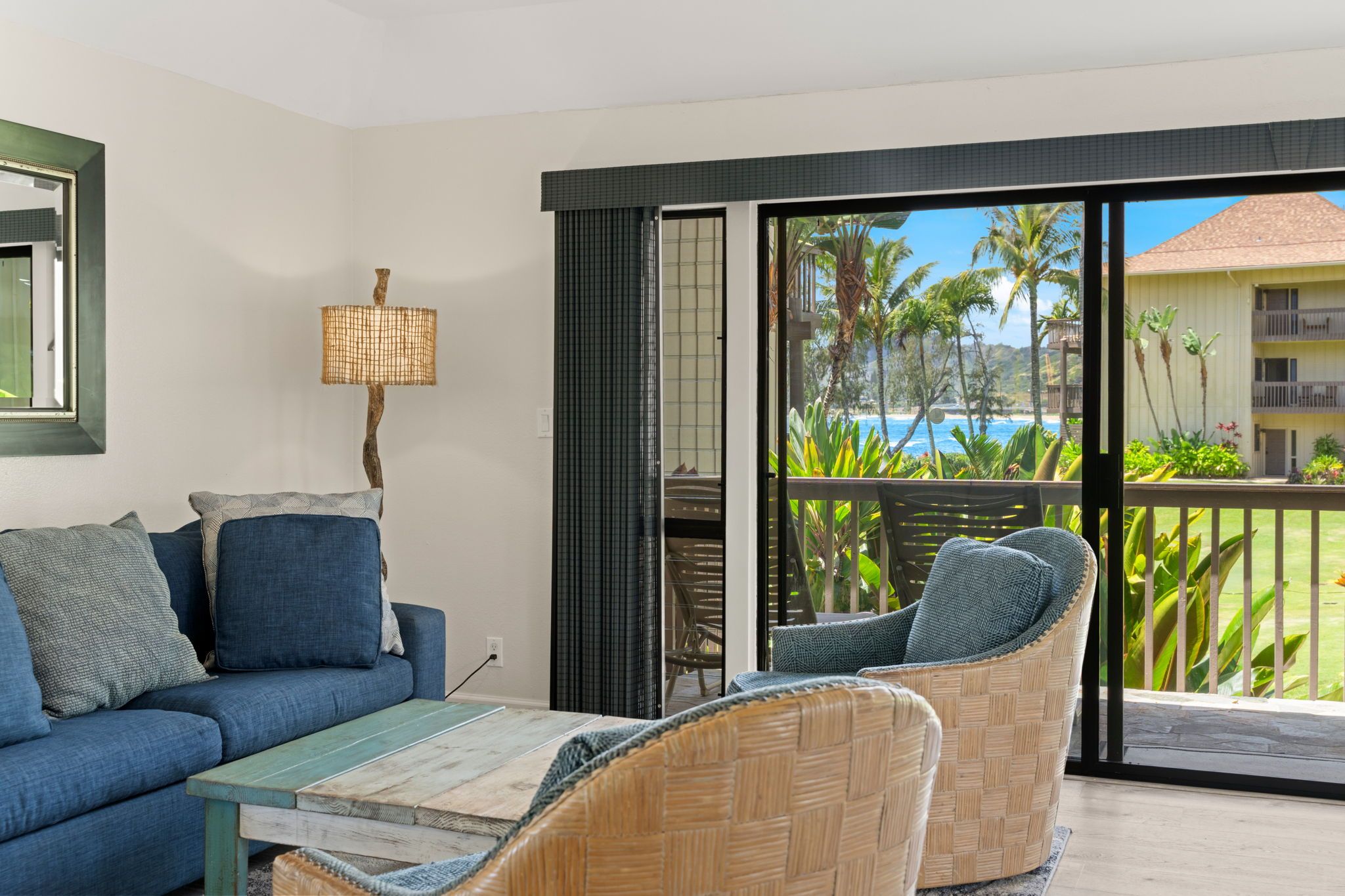 Lae Nani #621, Ocean View, Top Floor Unit | Garden Island