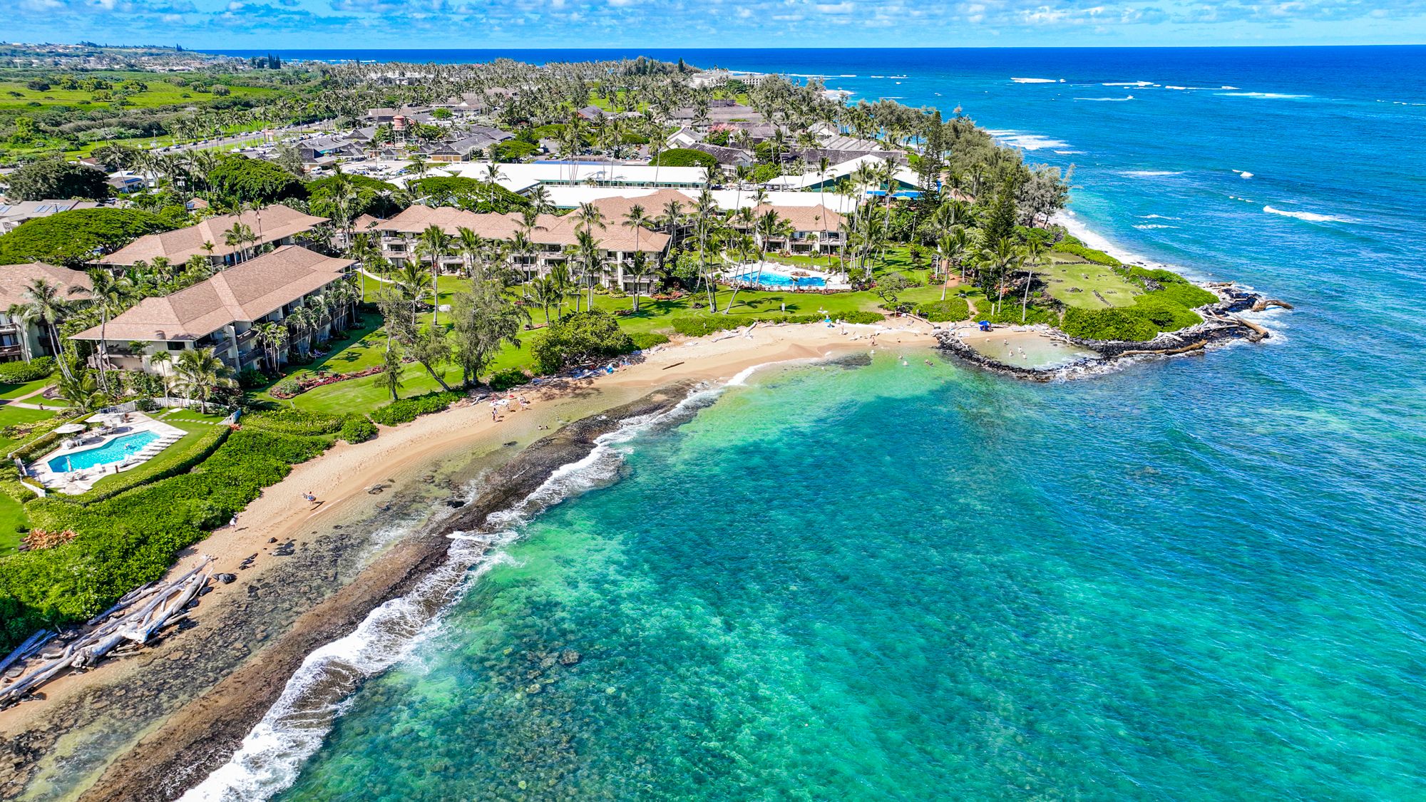 Lae Nani #621, Ocean View, Top Floor Unit | Garden Island