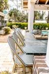 Outdoor kitchen and screened porch