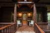 Rocking chairs on the front porch.