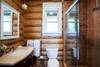 Main floor bathroom (shower only).