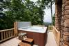 Hot tub area