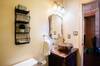 Main level half bath.