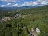 Aerial of Owl's Nest and the Village of Cheshire.