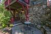 Lower bedroom deck leading out to patio area.