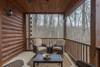 Beautiful screened in porch to relax and enjoy the view