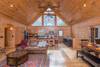 Open floor plan great room, great for entertaining.
