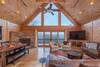 Beautiful floor to ceiling windows in the great room.