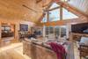 Mountain views from entire great room