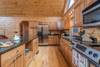 Spacious kitchen with large island
