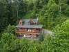 Ariel view of the cabin