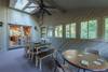 Additional sun room off kitchen w/ seating for 9-