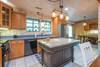 Main level kitchen w/ all basic amenities.