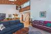 Spacious living room and dining areas.