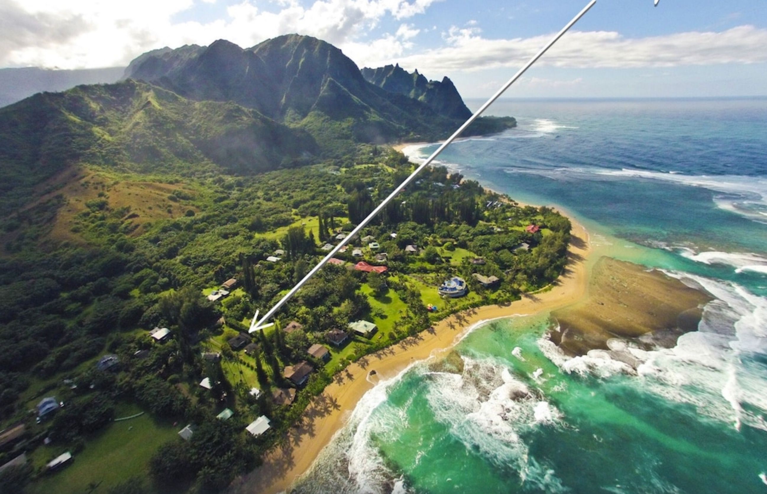 Hale Luanapua 5 Bedroom Beachfront Tunnels Beach House Of Dreams Kauai