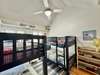BUNK ROOM ON FIRST LEVEL SLEEPING 4 WITH 4 TWIN BEDS