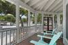 SCREENED PORCH W/ADRIONDACK SEATING & ROCKERS; PERFECT FOR COFFE SCREENED PORCH W/ADRIONDACK SEATING & ROCKERS; PERFECT FOR COFFE
