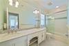 ENSUITE QUEEN BATH; MARBLE DUAL VANITIES TUB/SHOWER COMBO ENSUITE QUEEN BATH; MARBLE DUAL VANITIES TUB/SHOWER COMBO