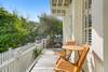 PRIVATE PORCH WITH SEATING OVERLOOKING TRANQUIL FOOTPATH PRIVATE PORCH WITH SEATING OVERLOOKING TRANQUIL FOOTPATH