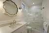 FULL BATH WITH LARGE SHOWER AND SINGLE VANITY